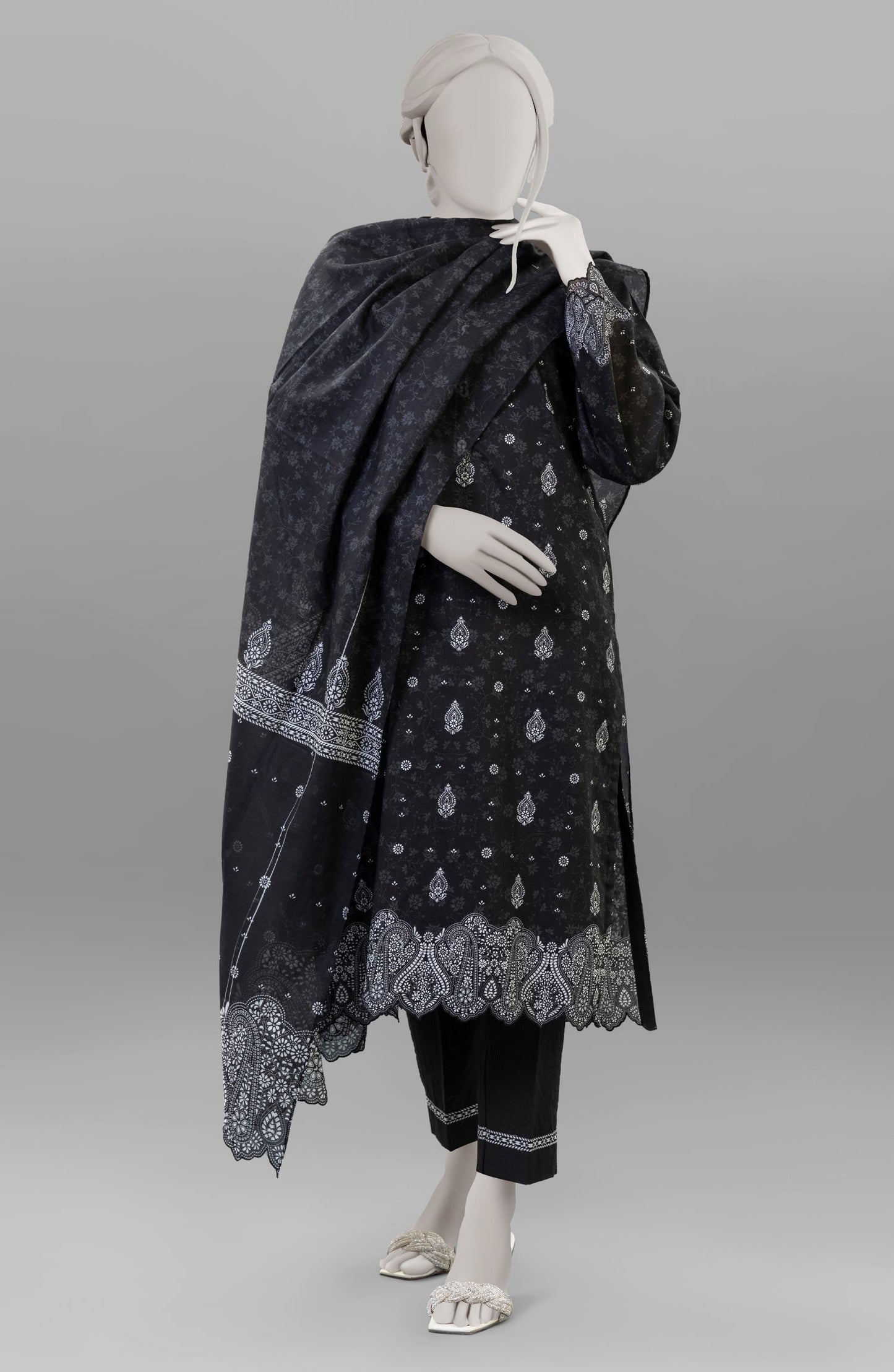 MTJ MONOCHROME LAWN 3 PIECE
