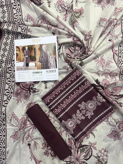 MTJ Original(WSDTS-PR-5254)Printed Lawn Unstitched Collection – Summer 2026