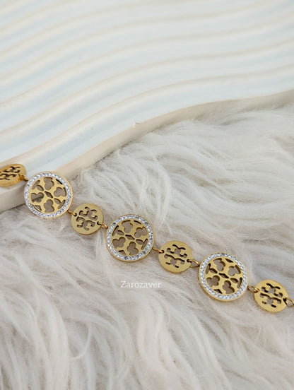Stainless steel Tory Bracelet✨️🍀♥️