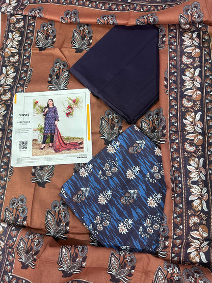 Nishat Doriya Printed Lawn 3P In Wholesale Price
