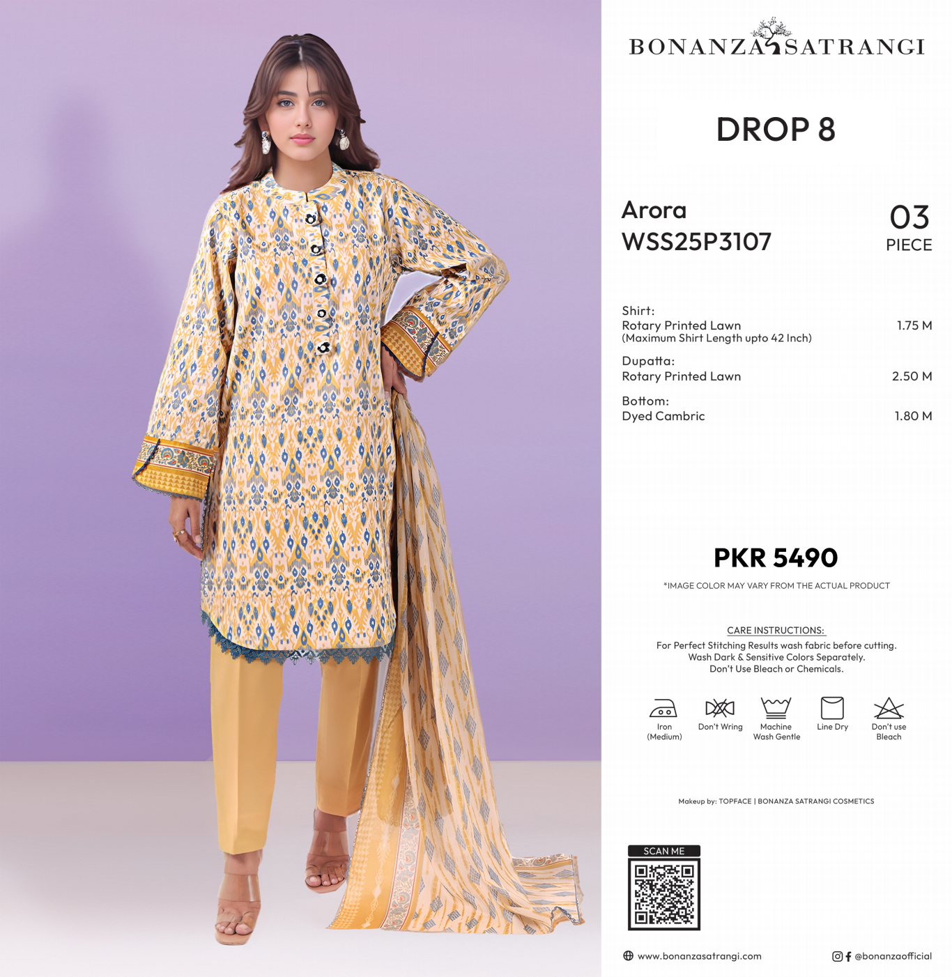 Bonanza Satrangi 100% Original in Wholesale Prices 🤫❤️ Pure Unstitched 3PCs 🔥🤝🥳