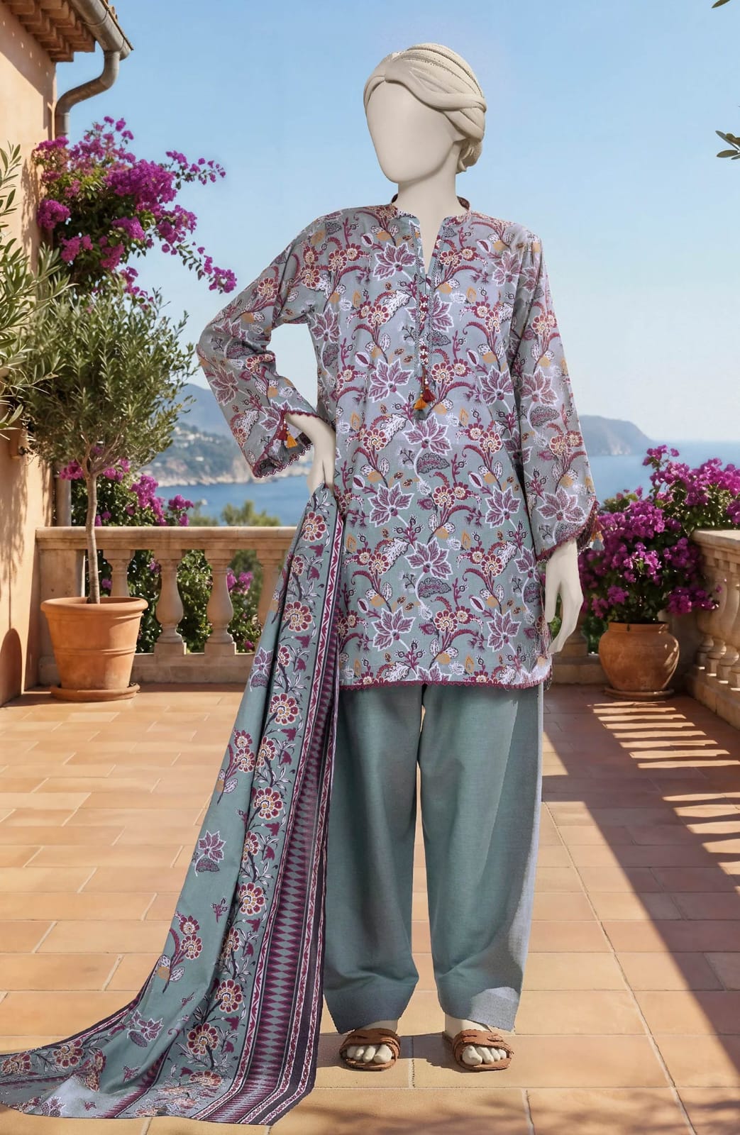 MTJ Original (WSDTS-PR-5374) Printed Lawn Unstitched Collection – Summer 2026