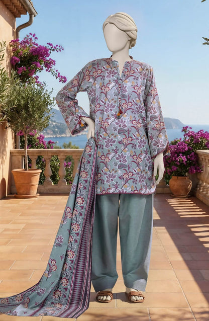 MTJ Original (WSDTS-PR-5374) Printed Lawn Unstitched Collection – Summer 2026
