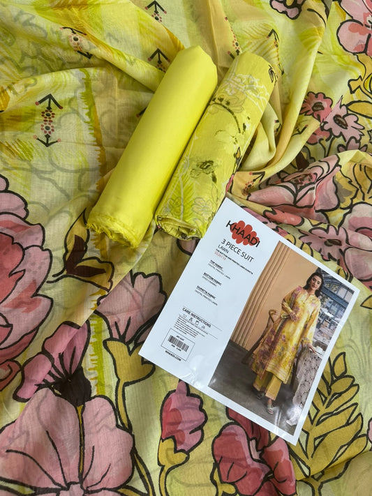 Khaadi SS26110 3Pcs