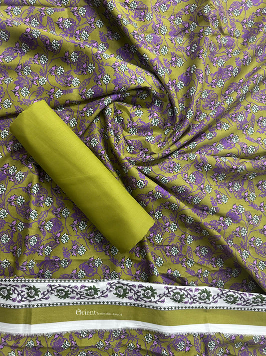 ✨ORIENT 100% ORIGINAL Unstitched Lawn 2 Piece ✨