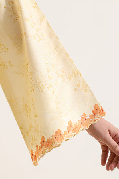 Saya Peach 3PCs Printed Lawn Unstitched Collection