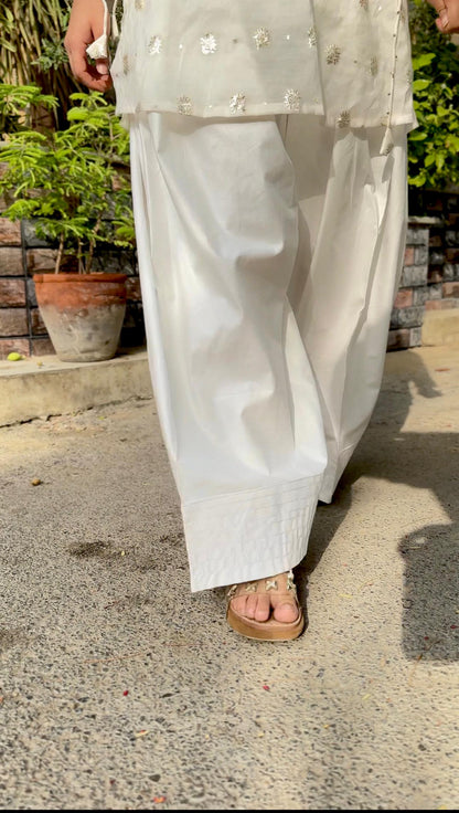 FARSHI Shalwar Cotton Stitched 🤩