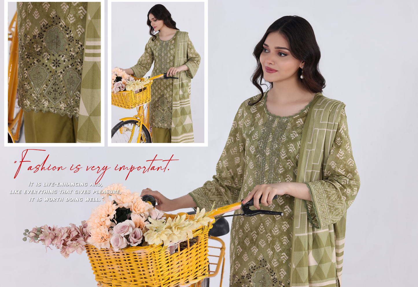 Luxury Summer Collection 
APPLIQUE KARI BY MOOSAJEE Design# D-0401-01