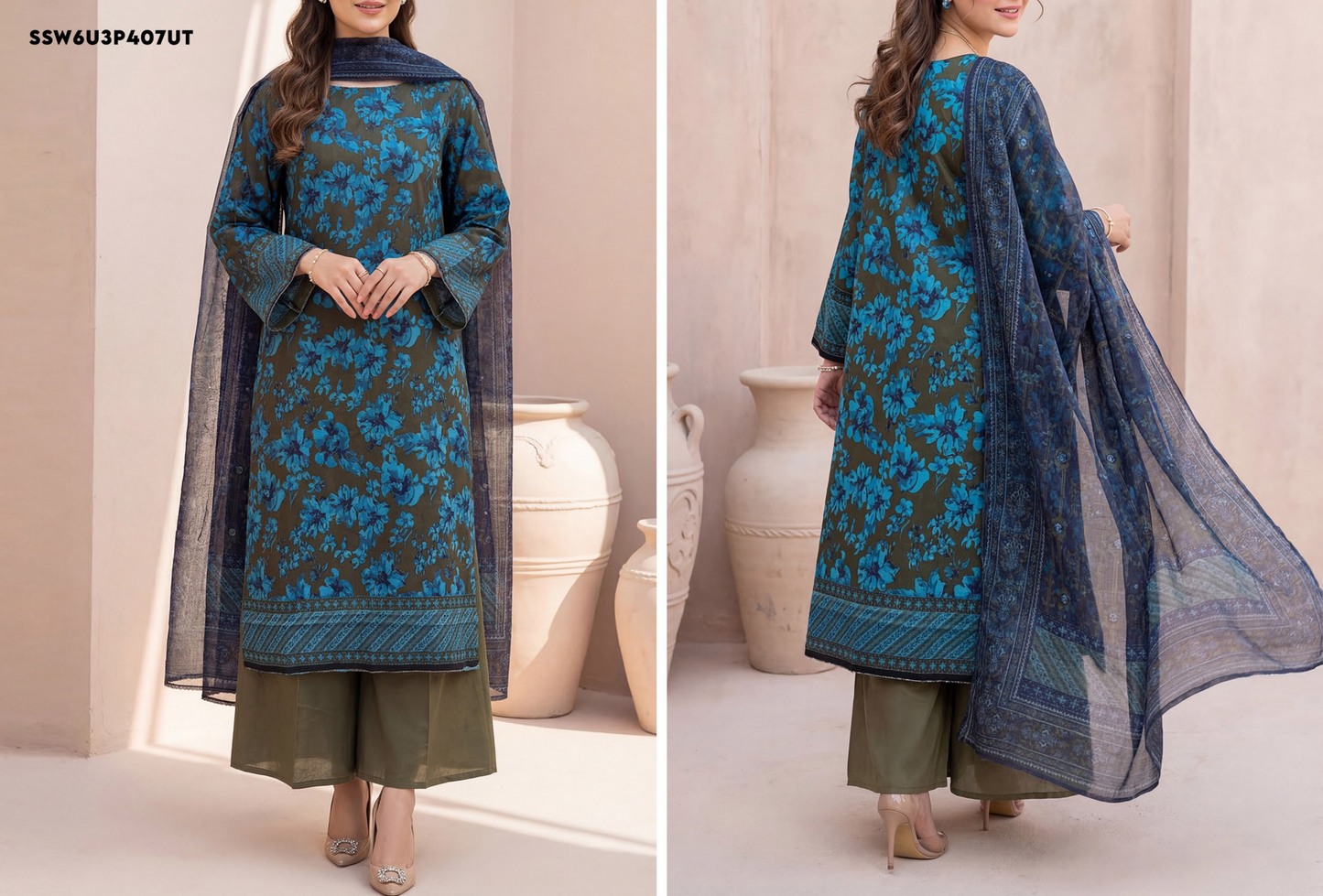 Salitex FLora Airjet Lawn 3PC Collection 2026 Vol - 2
by Sana & Sara Design # SSW6U3P407UT
