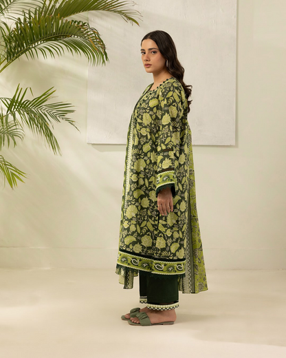 ZELLBURY Unstitched Lawn Collection 2026 Design #WUS26X30612