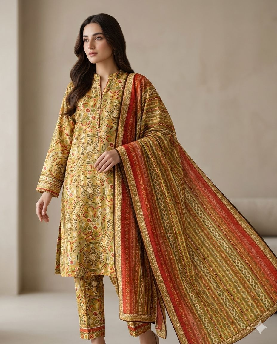 ZAMAN NINOKARA UNSTITCHED COLLECTION D#17