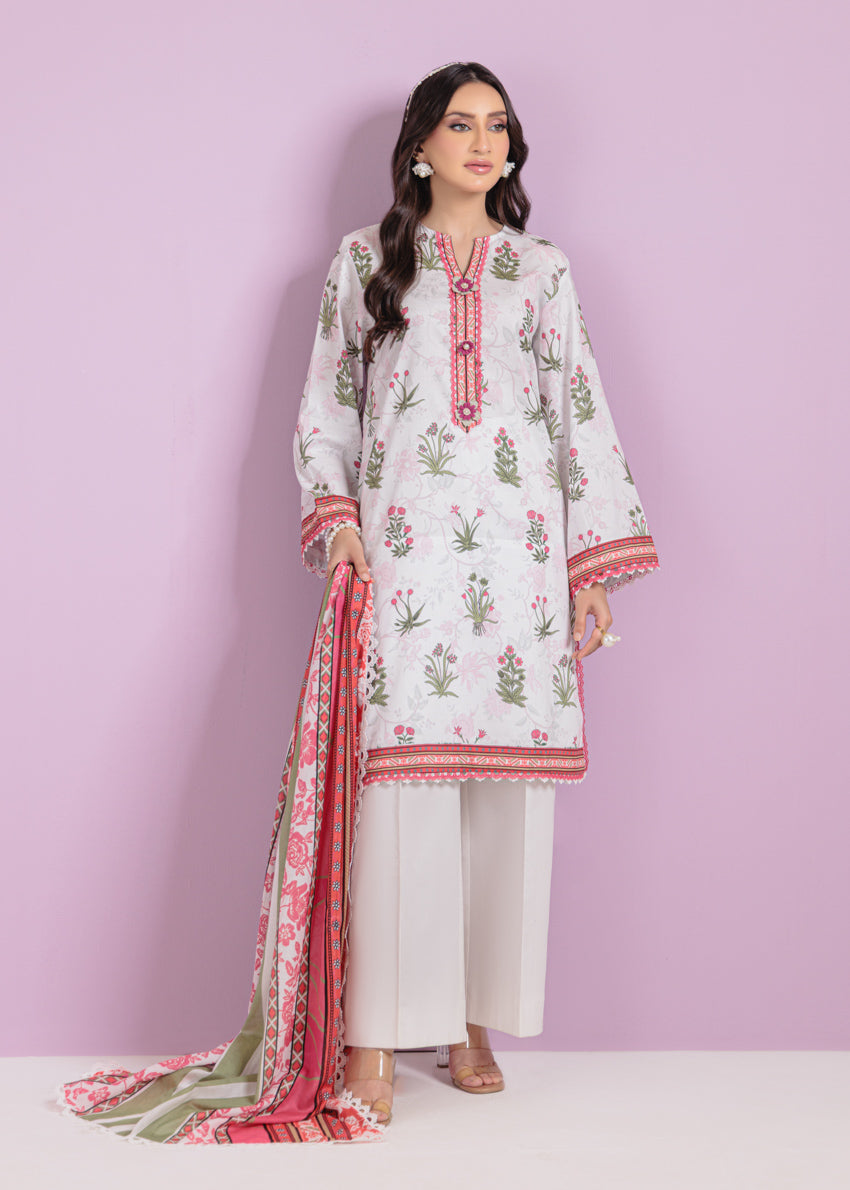 Bonanza Satrangi Unstitched Eyerleaf - 3 Pc (WU3PPBS25LIUN05)