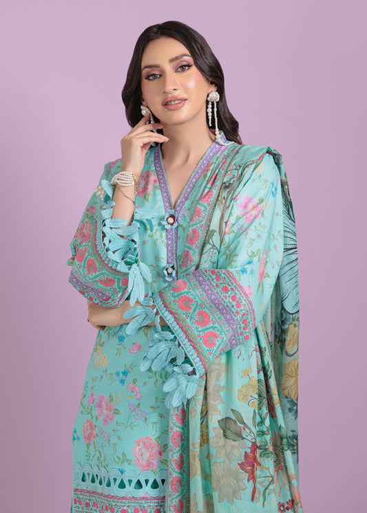 Bonanza Satrangi Unstitched Sadabahar - 3 Pc (WU3PPBS25LIUN10) 🔥🥰