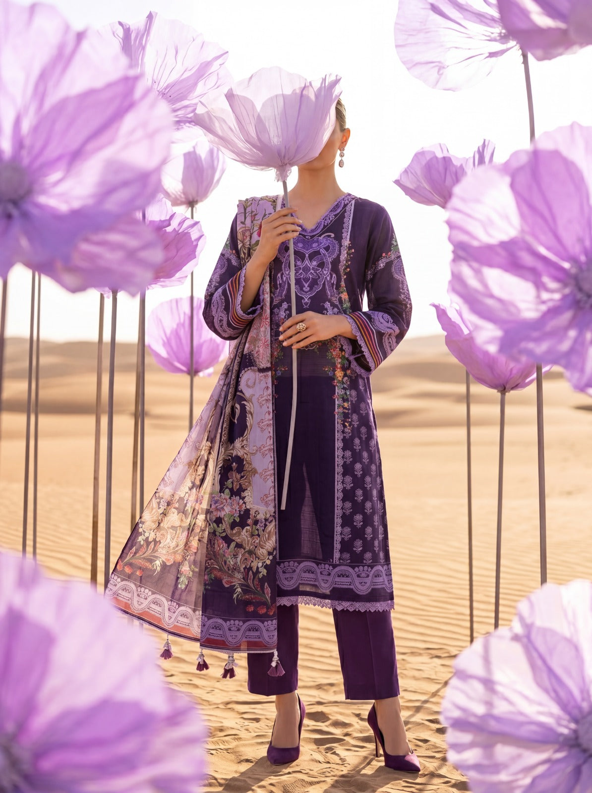 Almeerah ARZA – PRINTED 2PC Premium Lawn Collection