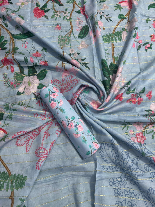 Pure Lawn D-38 (S+D) 2PCs Unstitched Collection