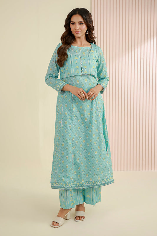 Zellbury D.C:-WUS26X20996   Digtal Printed Lawn 2Pcs Collection