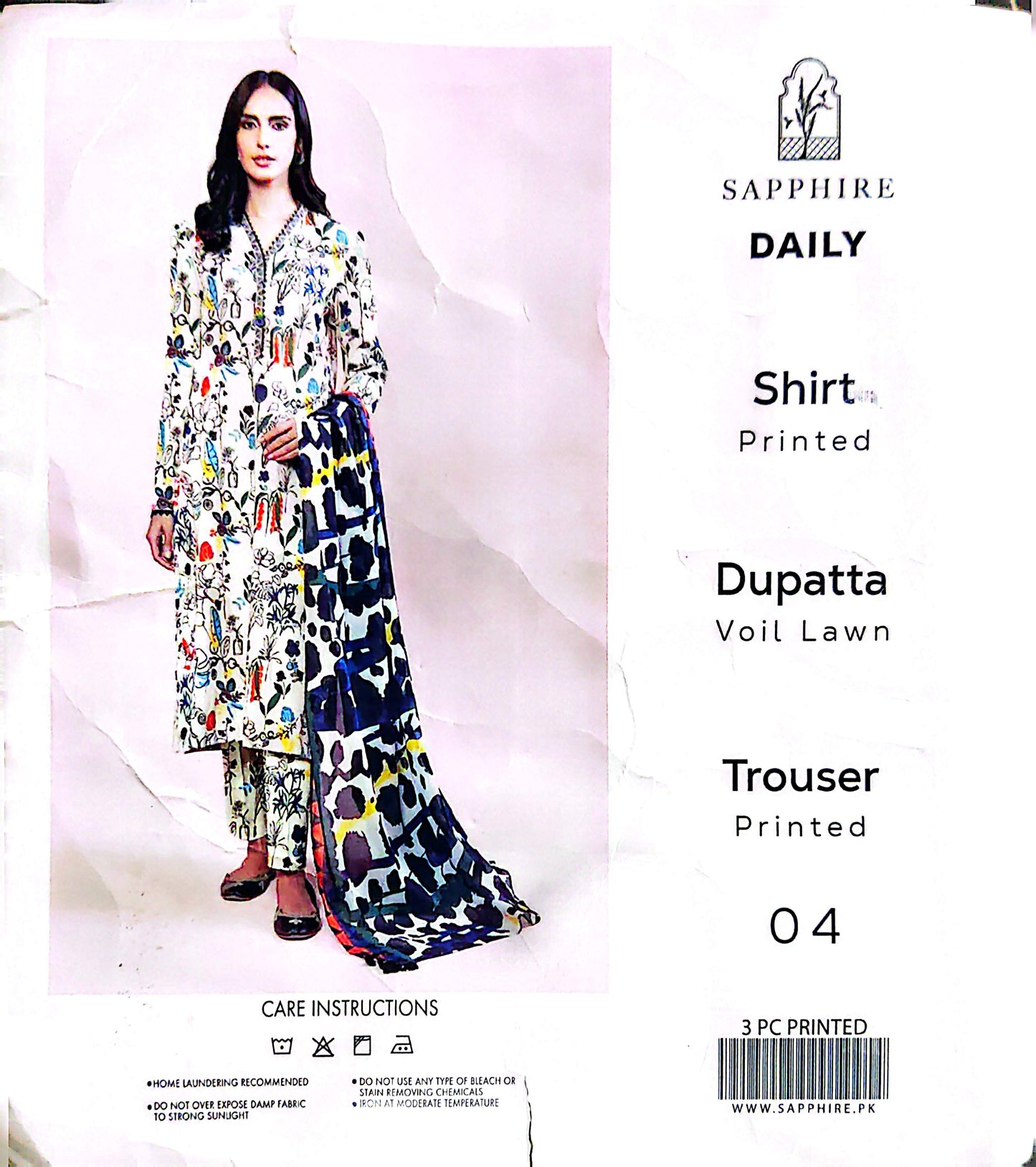 SAPPHIRE DAILY LAWN 3PCS COLLECTION 2026