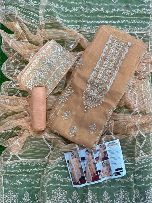 Alvin Peach Luxury Embroidered Collection