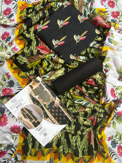 Salitex Eshal (D.C:-SSW8U3P441) 3Pcs Unstitched Printed Lawn Collection