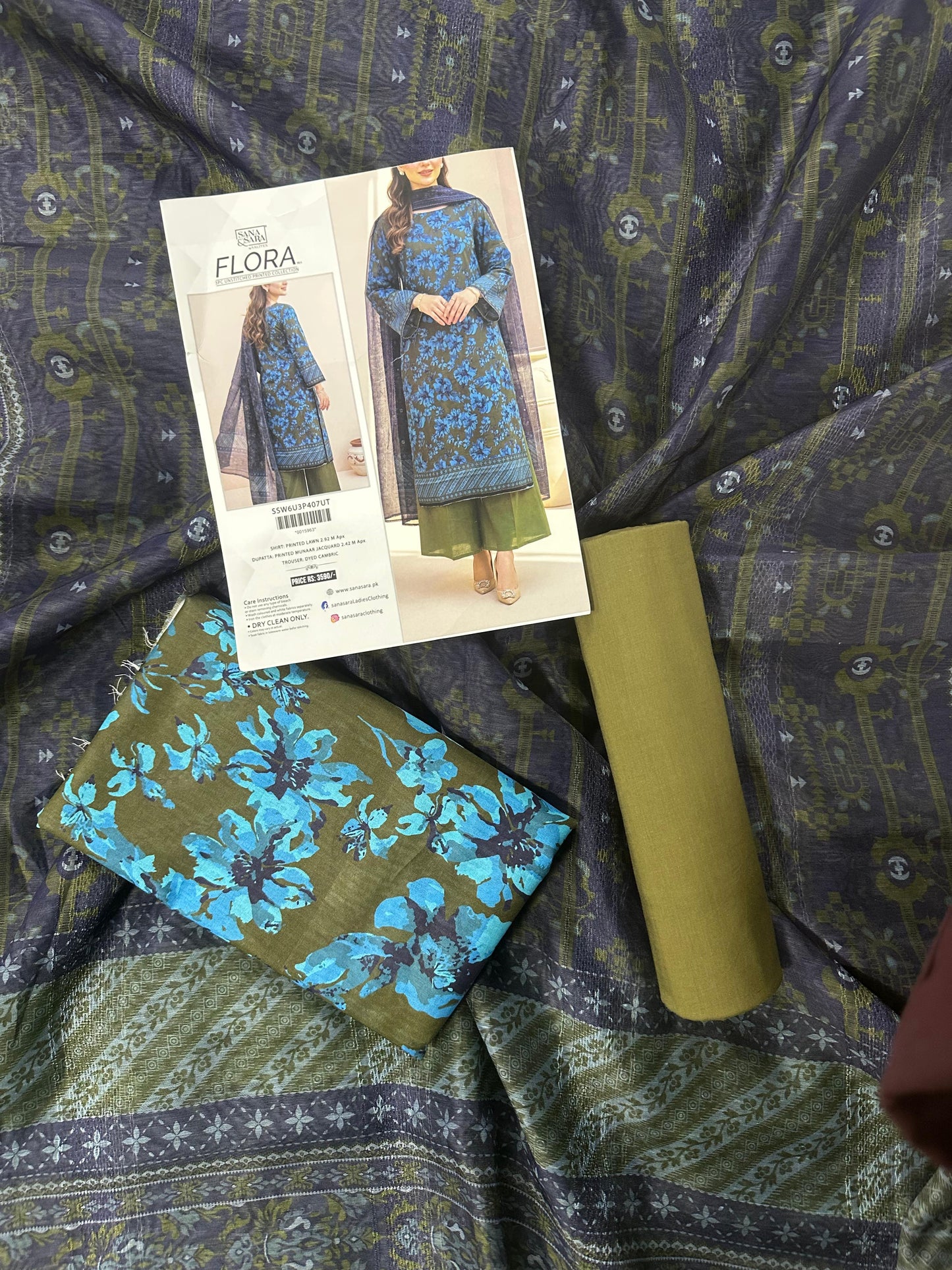 Salitex FLora Airjet Lawn 3PC Collection 2026 Vol - 2
by Sana & Sara Design # SSW6U3P407UT