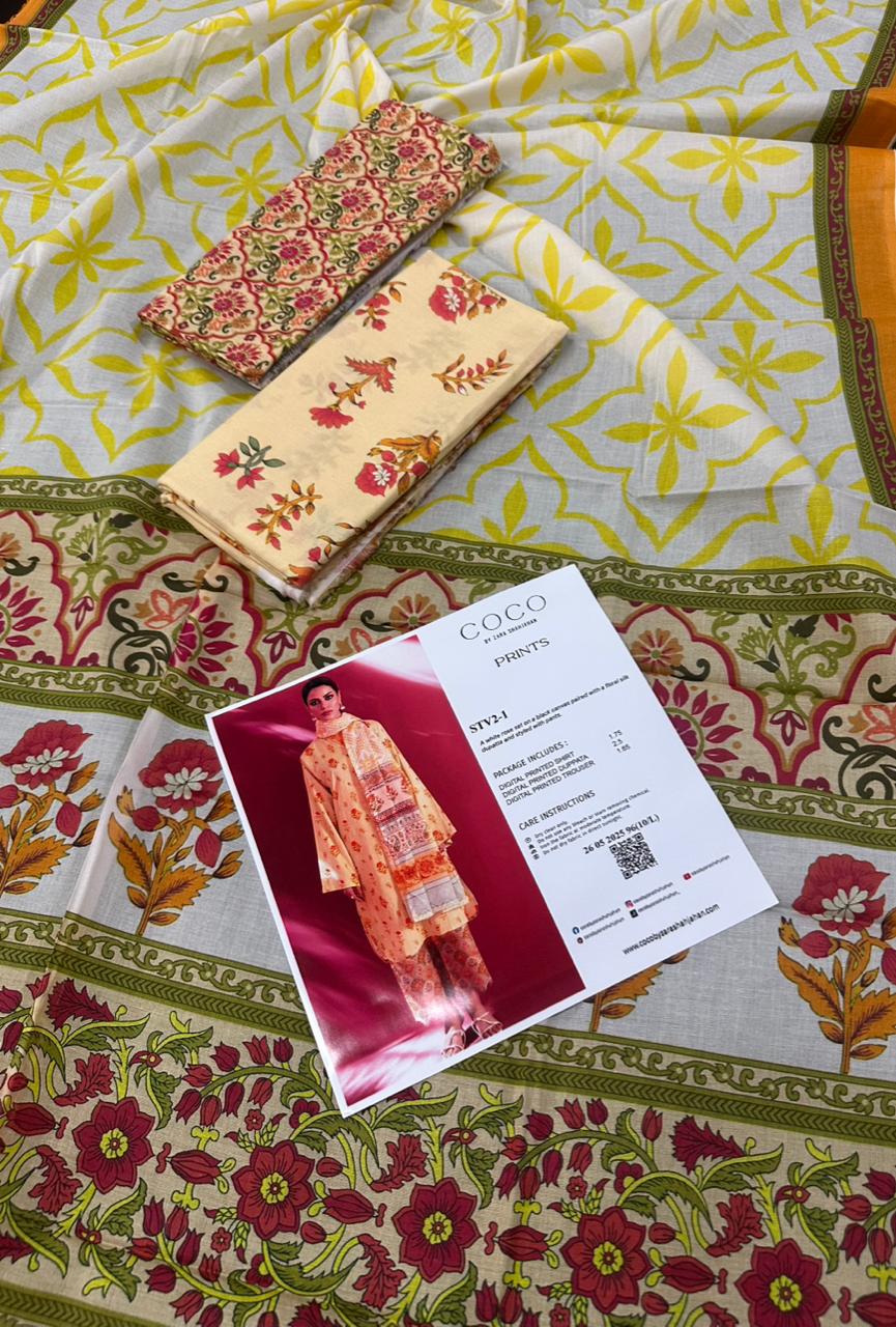 COCO by ZARA SHAHJAHAN 3P Unstitched