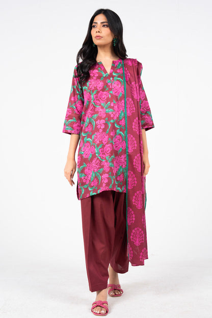alkaram prints Digital Lawn Unstitched 3 Pieces ❤️