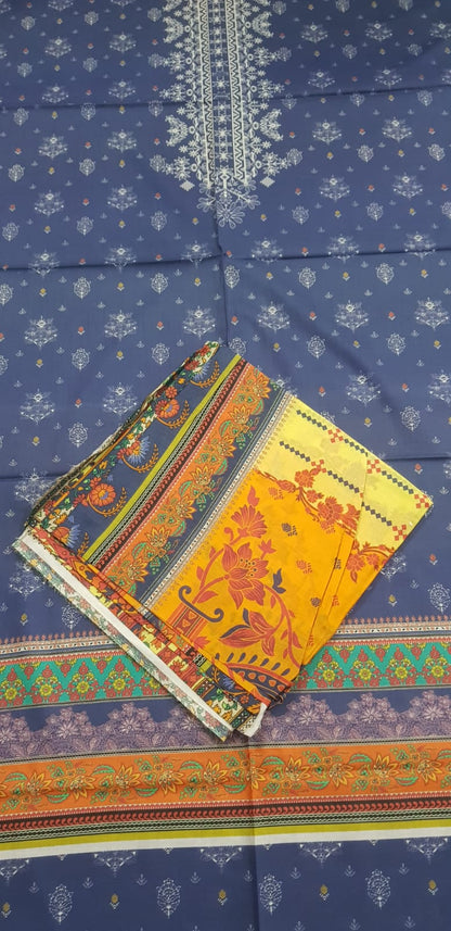 🌟 Binti بنتی 2025 –100/100 Digital Printed Shirt Dupatta Soft Lawn 🌟