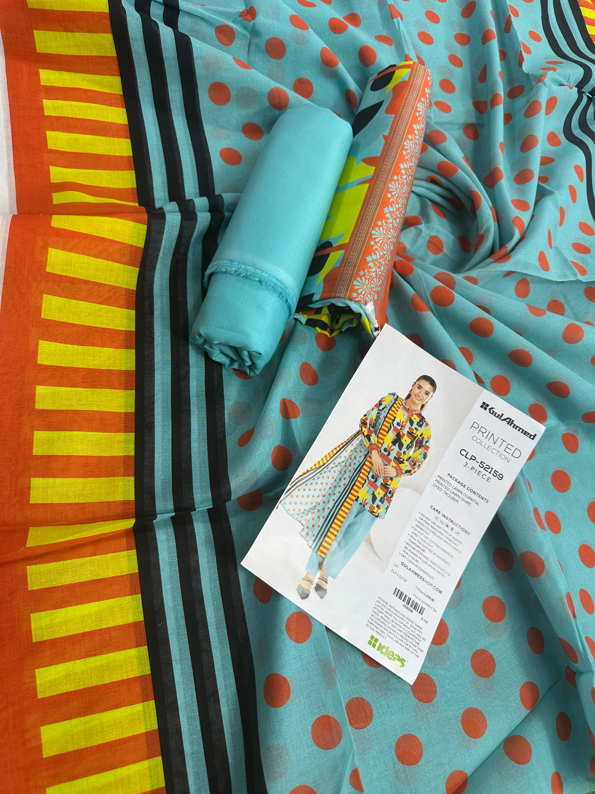 Gul Ahmed CLP-52159 Printed 3Pcs