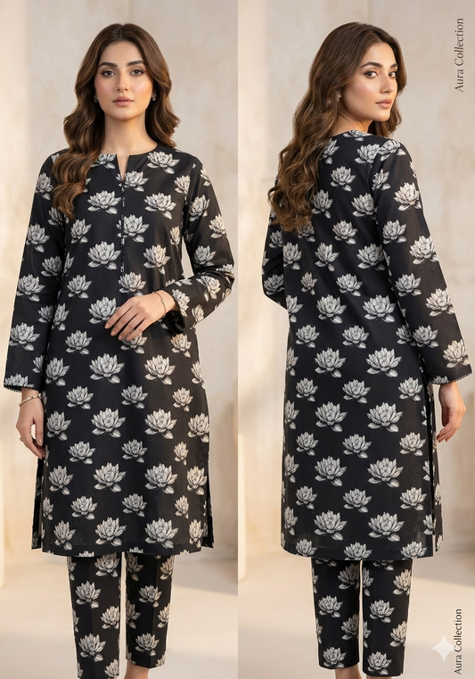 Soft Lawn Cords Set – Unstitched 2 Piece All Over Collection