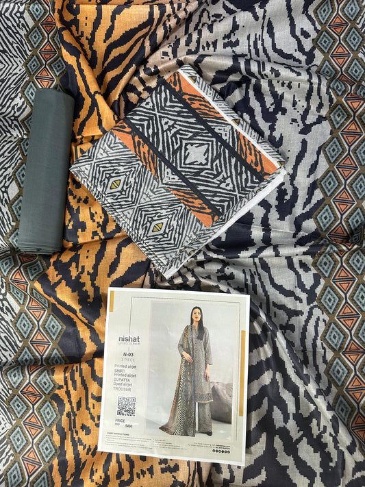 NISHAT UNSTITCHED LAWN 3PCS COLLECTION 2026 🔥❤️