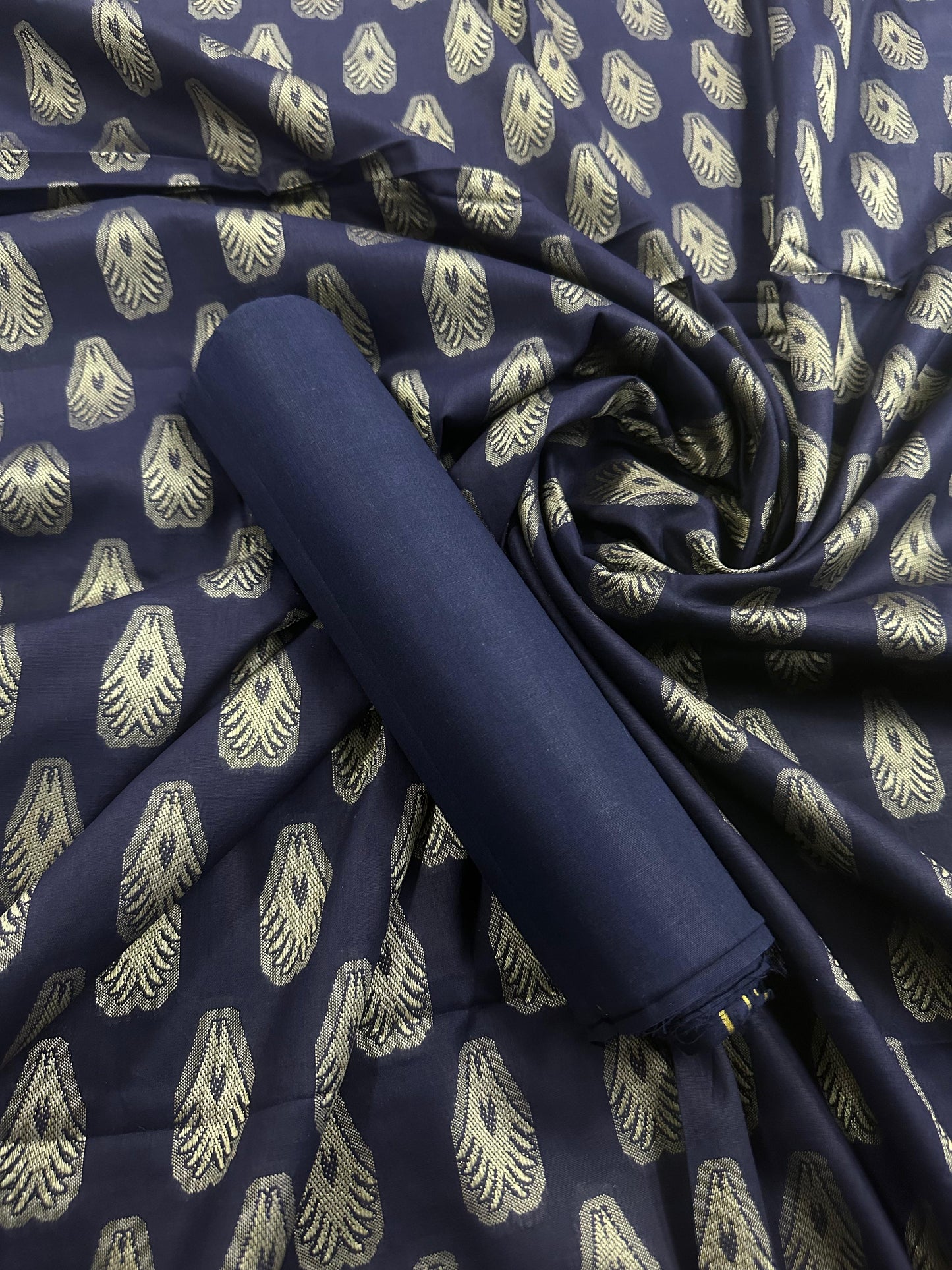 Sana Safinaz Blue Jacquard 2 Pcs