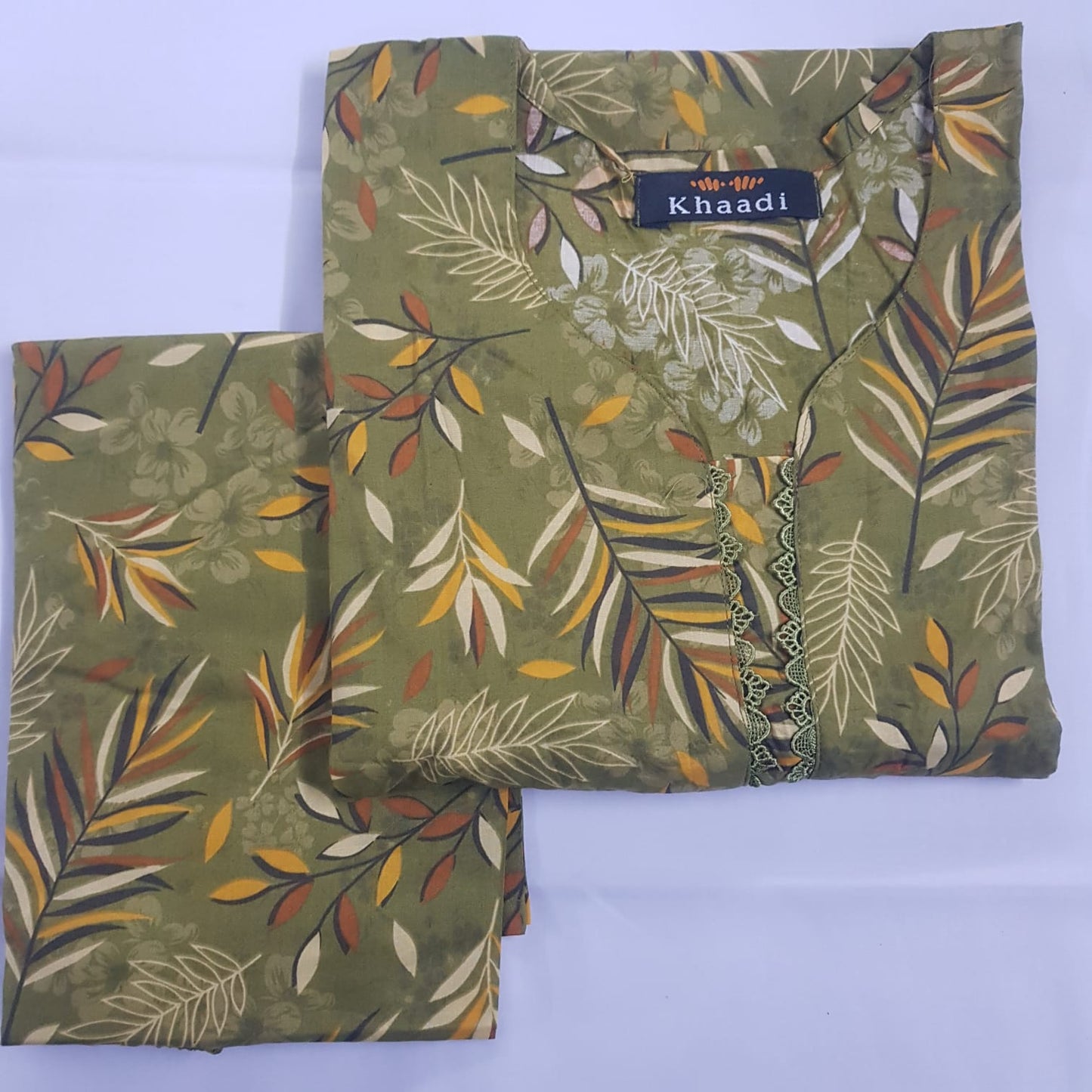 100% Original Lawn Stitched 2 Pieces Allover Cords Set 🔥❤️