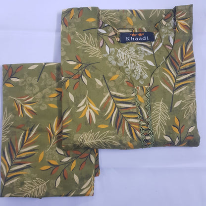 100% Original Lawn Stitched 2 Pieces Allover Cords Set 🔥❤️