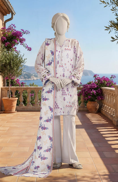 MTJ Original (WSDTS-PR-5373) Printed Lawn Unstitched Collection – Summer 2026