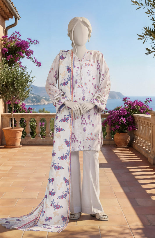 MTJ Original (WSDTS-PR-5373) Printed Lawn Unstitched Collection – Summer 2026
