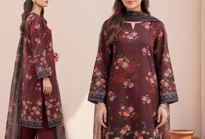 Salitex FLora Airjet Lawn 3PC Collection 2026 Vol - 2
by Sana & Sara Design # SSW6U3P404UT