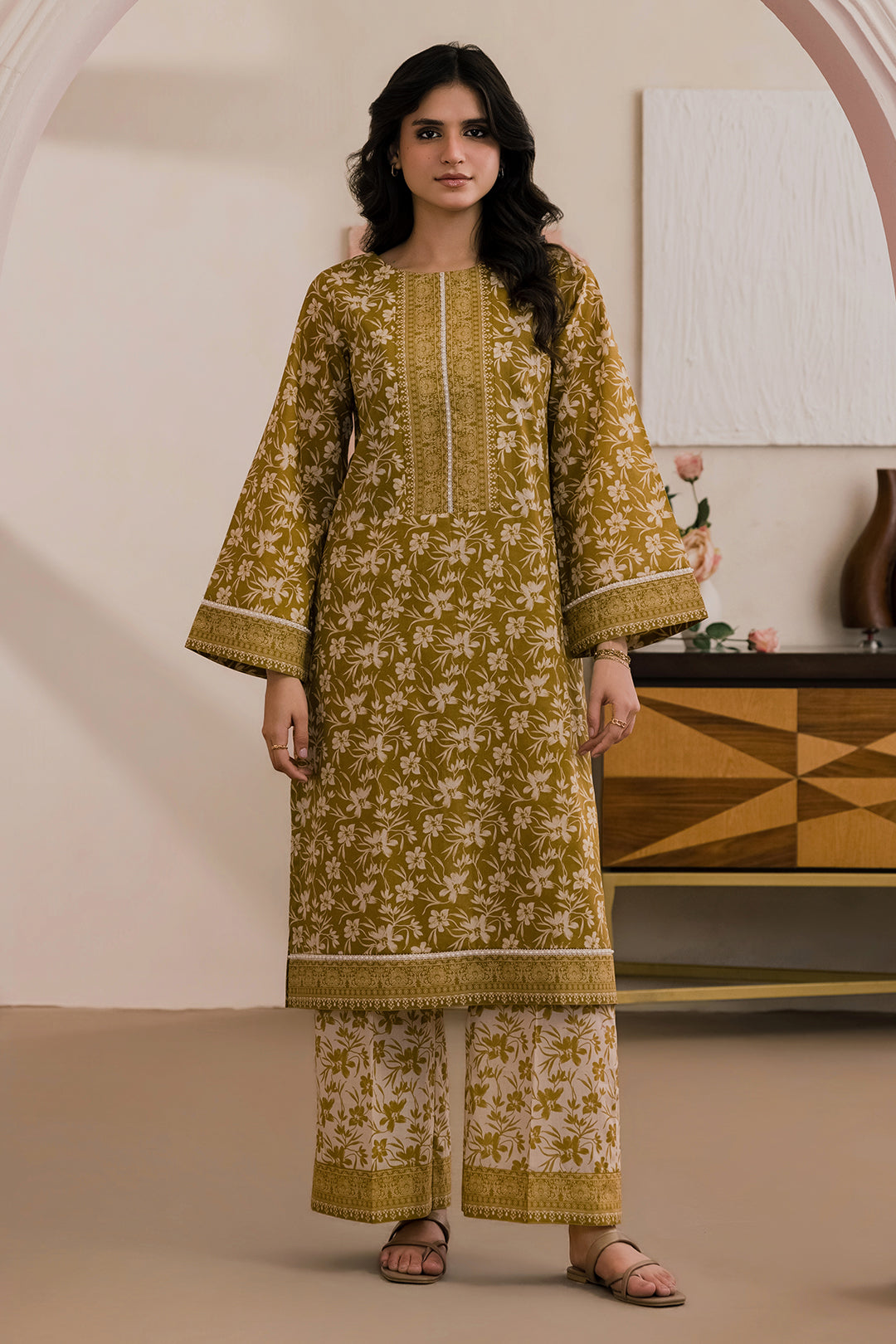 Zellbury D.C:-WUS26X20997   Digtal Printed Lawn 2Pcs Collection