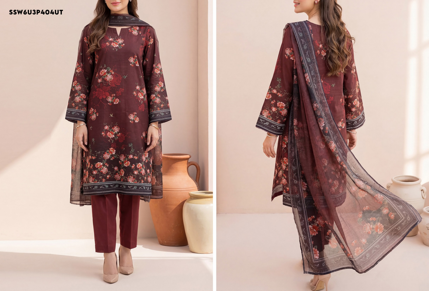 Salitex FLora Airjet Lawn 3PC Collection 2026 Vol - 2
by Sana & Sara Design # SSW6U3P404UT