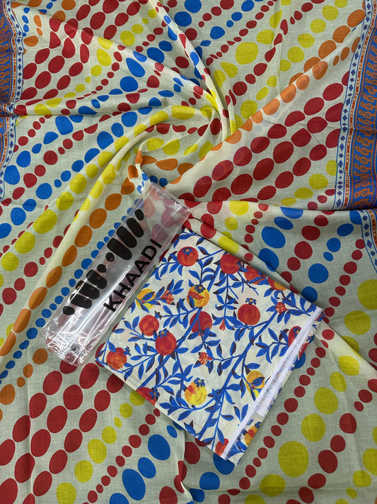 KHAADI 2PC LAWN COLLECTION 
SHIRT + DUPATTA