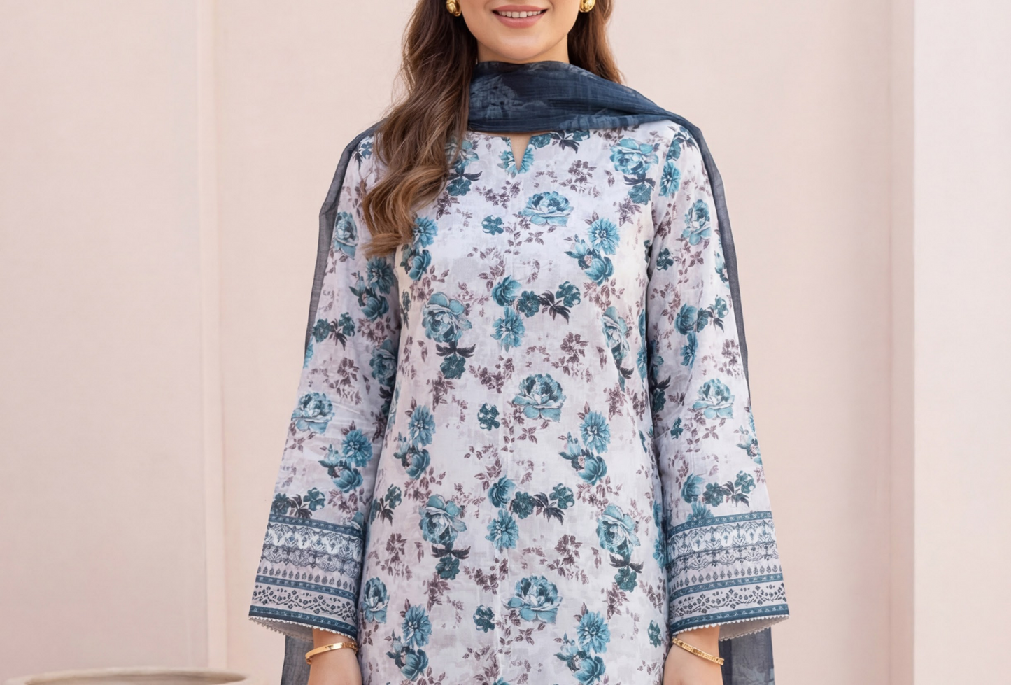 Salitex FLora Airjet Lawn 3PC Collection 2026 Vol - 2
by Sana & Sara Design # SSW6U3P410UT