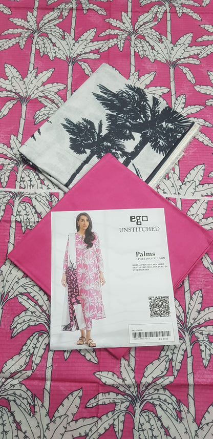 Ego Printed Unstitched 3P