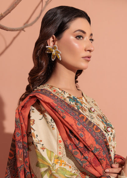 Bonanza Satrangi Unstitched Raya - 3 Pc (WSS25P3127) 🔥🥰