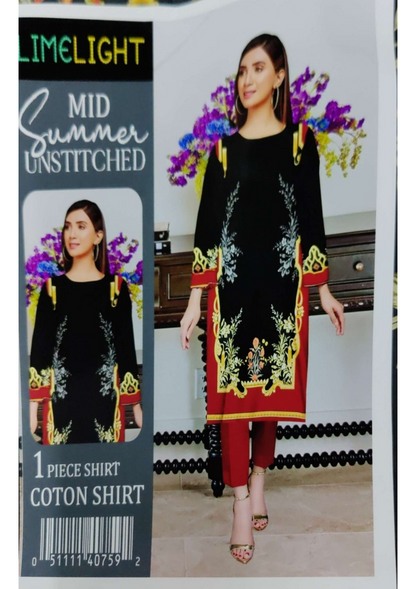 SHIRT PIECE KURTI LAWN COTTON