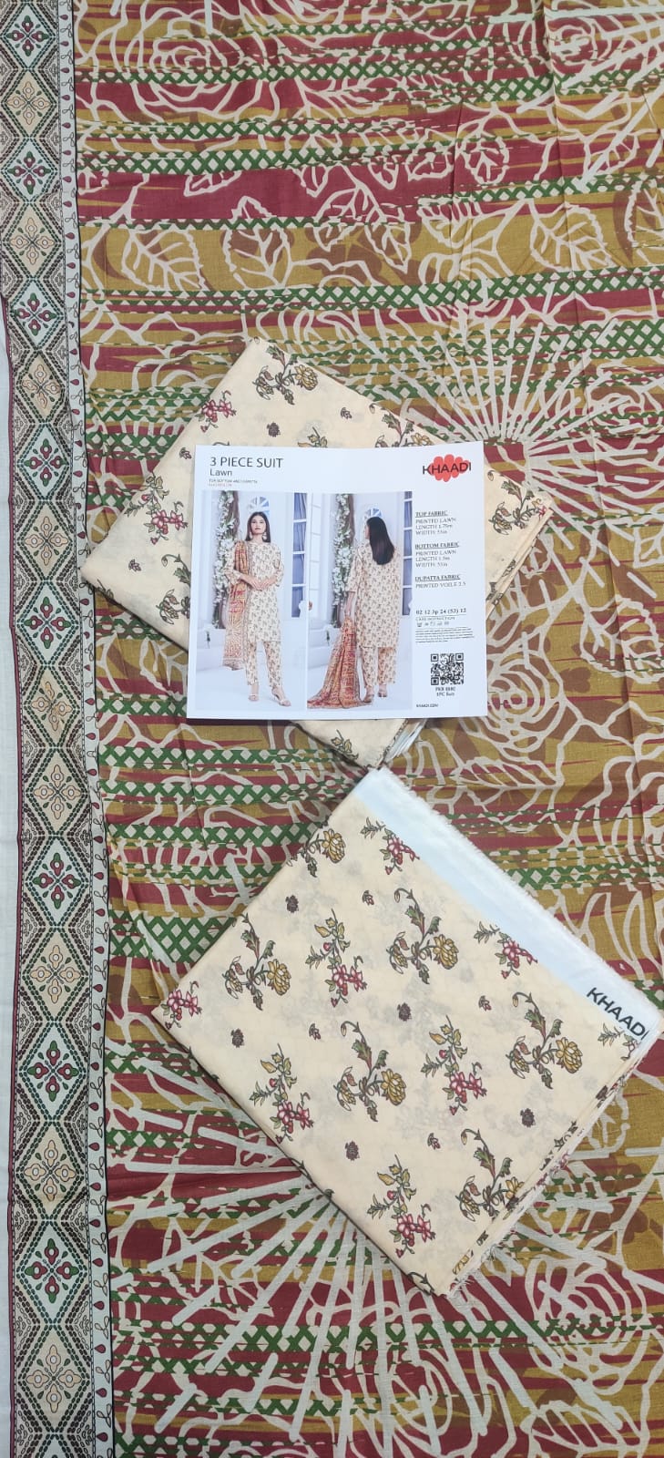 KHAADI Printed Allover 3P