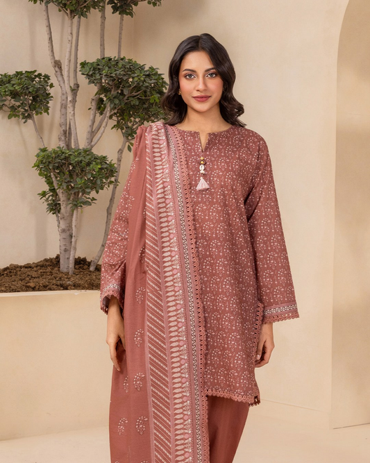 ZELLBURY Unstitched Lawn Collection 2026 Design #WUS26X30755