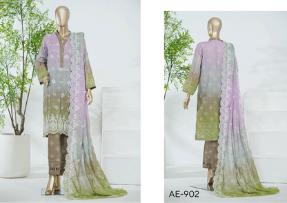 AIFA – ELANOR Collection ΑΕ-902 Embroidered 3 Piece Suit