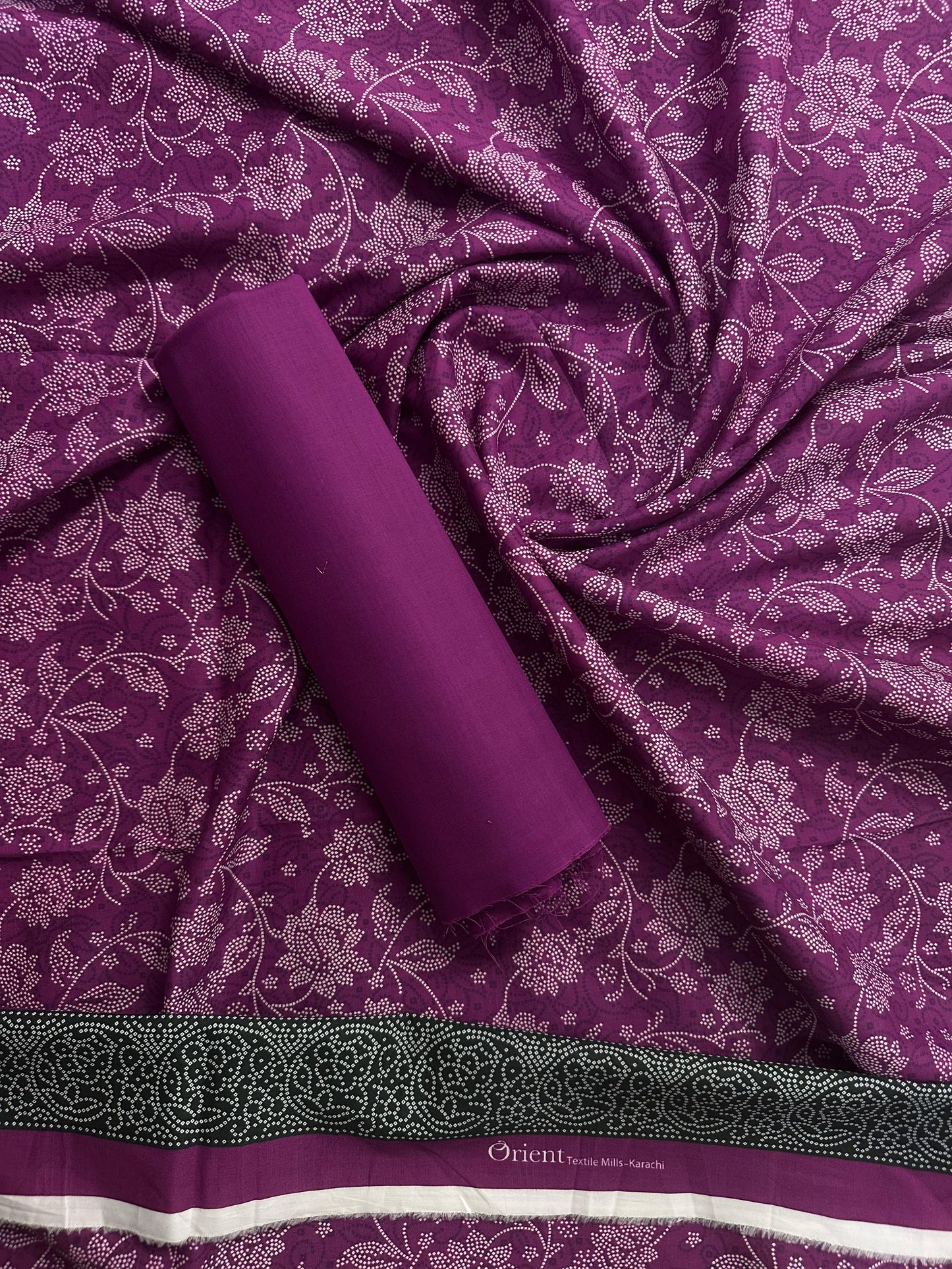 ✨ORIENT 100% ORIGINAL Unstitched Lawn 2 Piece ✨ Design: OTL-20375