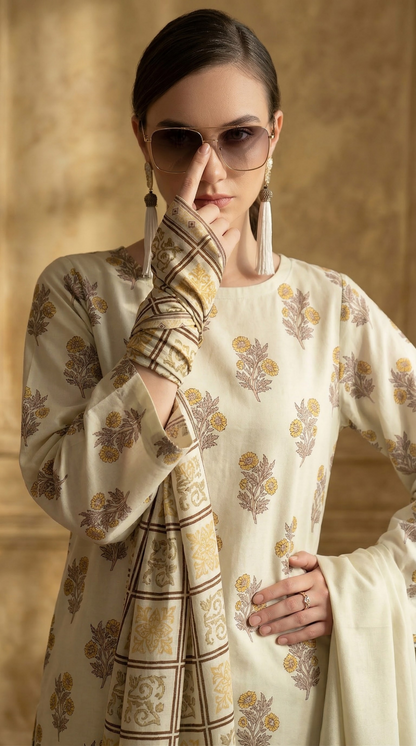 SHANAYA – AZURE MIRAGE 3PC UNSTITCHED COLLECTION