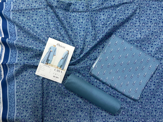 ✨ORIENT 100% ORIGINAL Unstitched Lawn 3 Piece✨