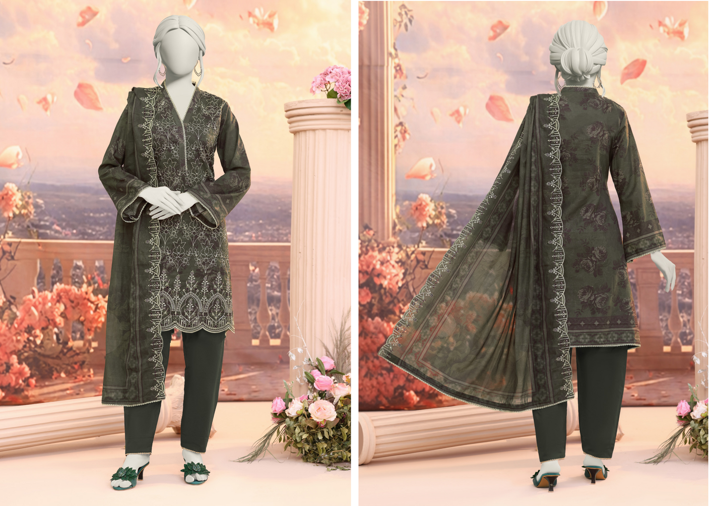 Almeerah Mehandi D -08 Luxchicn Collection